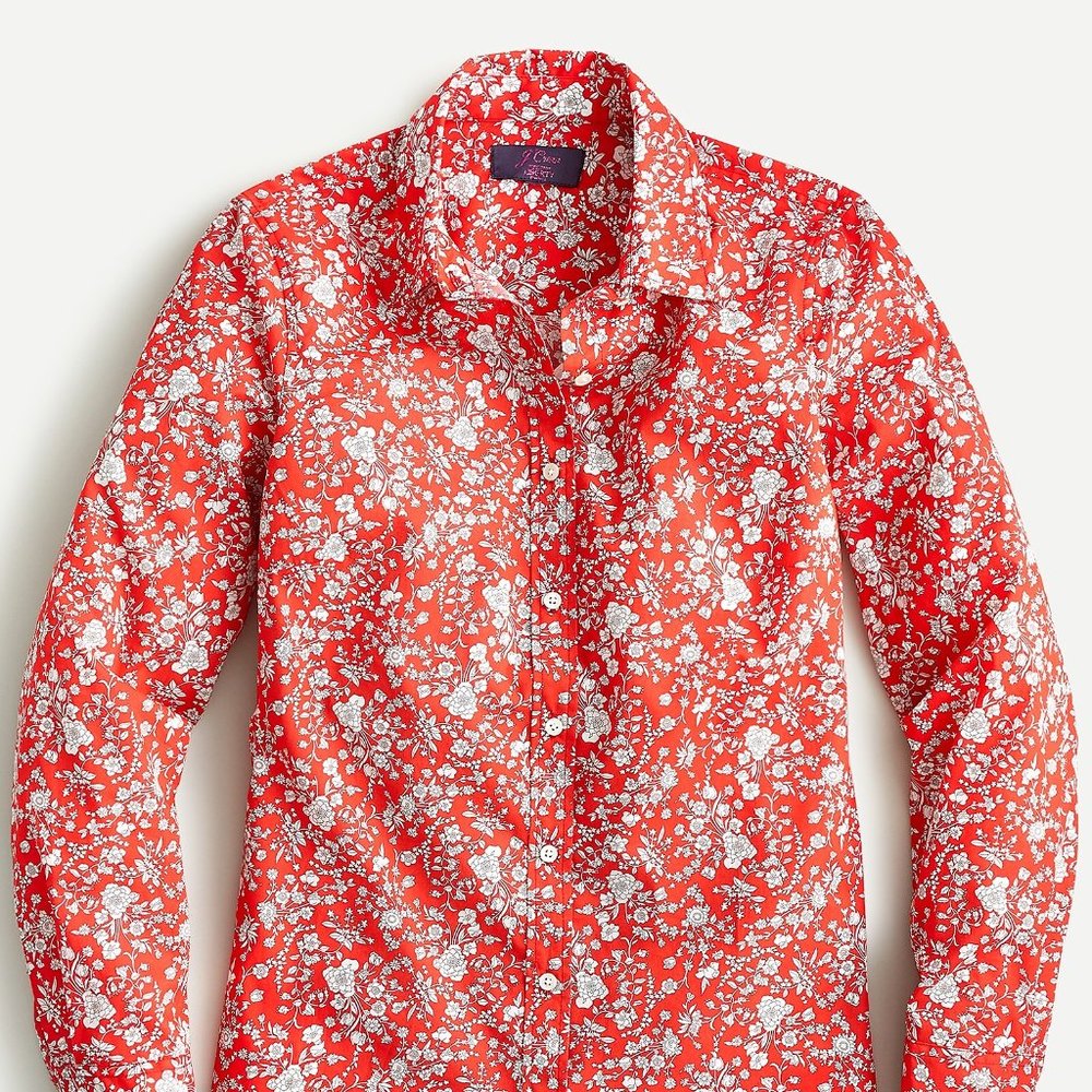 J. Crew Slim Perfect Shirt in Liberty Floral
